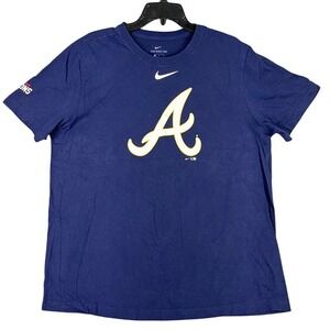 Atlanta Braves World‎ Series Champions 2021 Nike Shirt Mens XL MLB Baseball